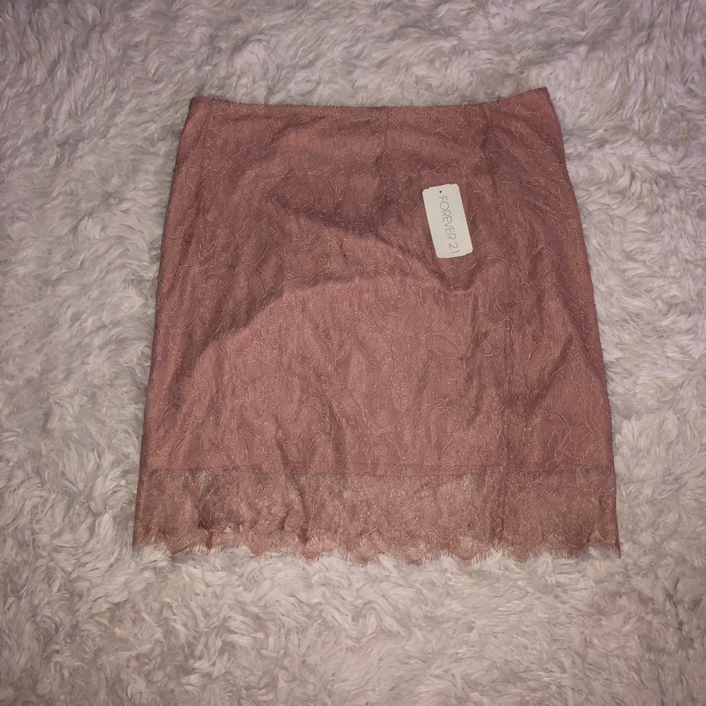 NWT Forever 21 MAUVE skirt